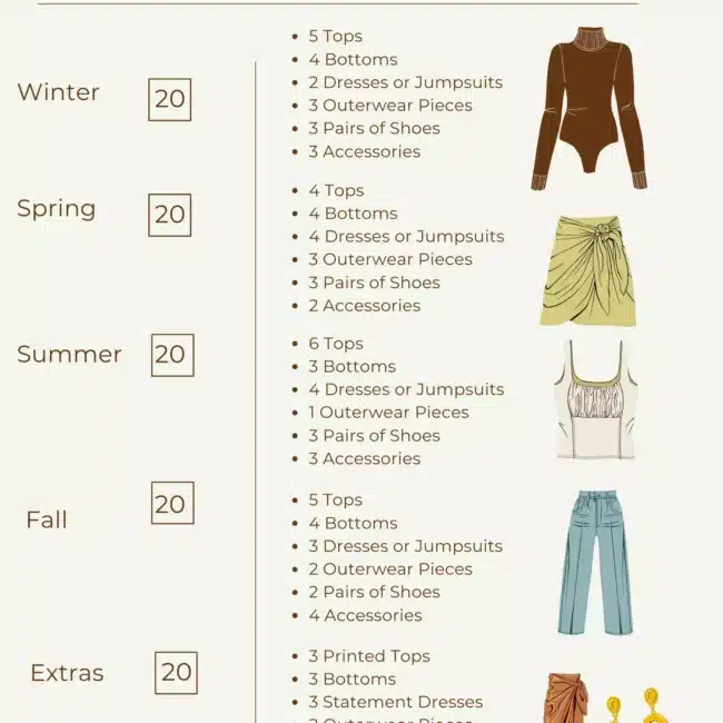 What Does a Capsule Wardrobe Look Like? 3 Examples of Weekly