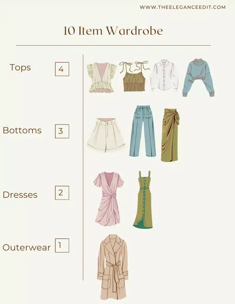 10 piece wardrobe minimalist