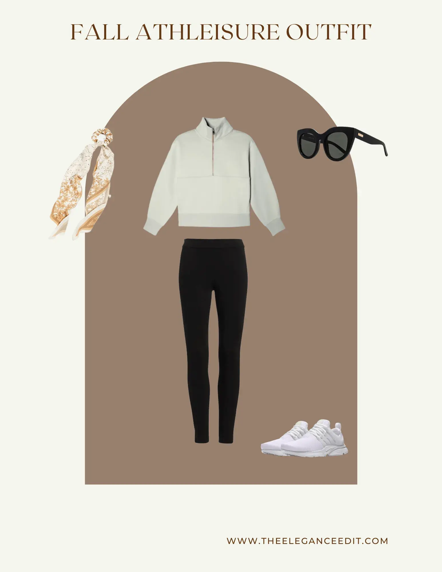 athleisure capsule wardrobe outfit