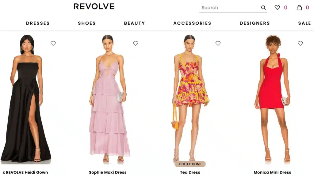 REVOLVE best dress brand