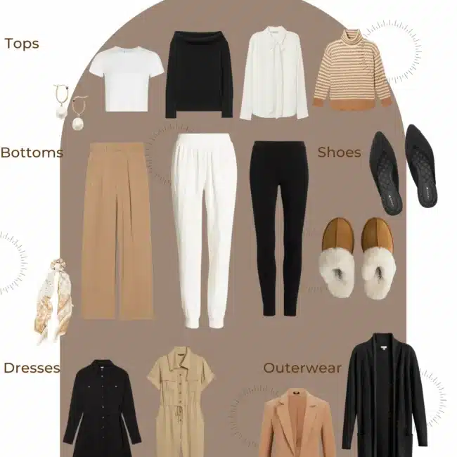 How To Build A Women's Capsule Wardrobe (Illustrated Guide)