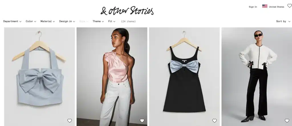 and other stories clothing womens dress and tops