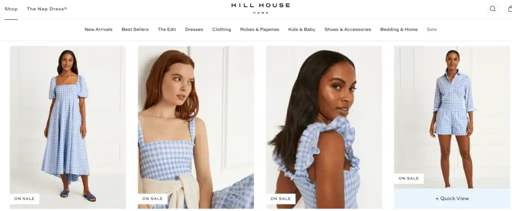 hill house home gingham cottage core dresses