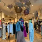 free people storefront featuring bohemian clothing