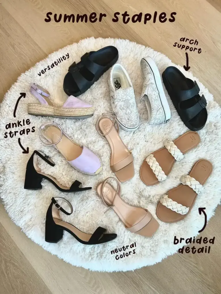 capsule wardrobe shoes