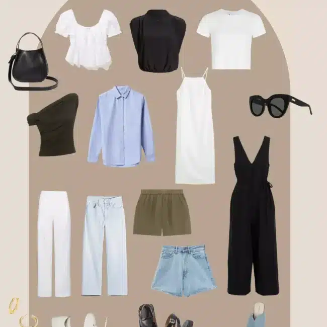 My Travel Capsule Wardrobe: Best Wrinkle Free Travel Clothes for Women