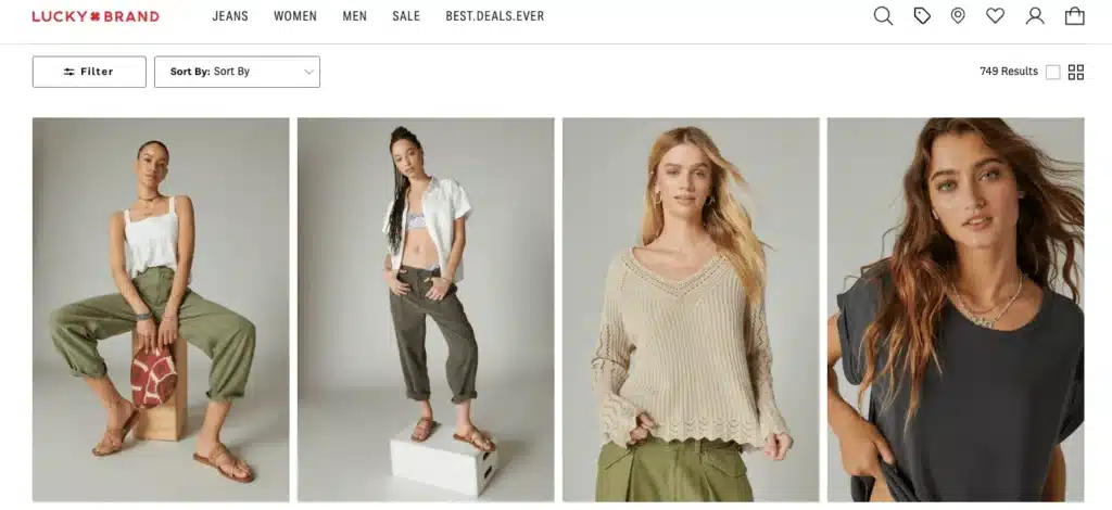 Lucky Brand womens clothing