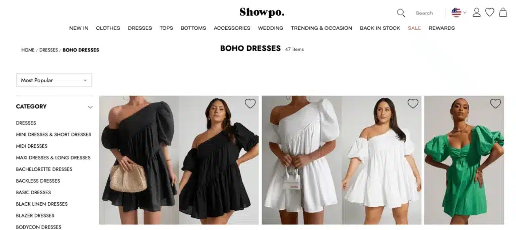 Showpo mini dresses