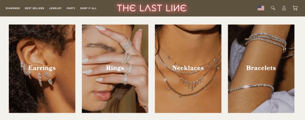 The Last Time blingy jewelry
