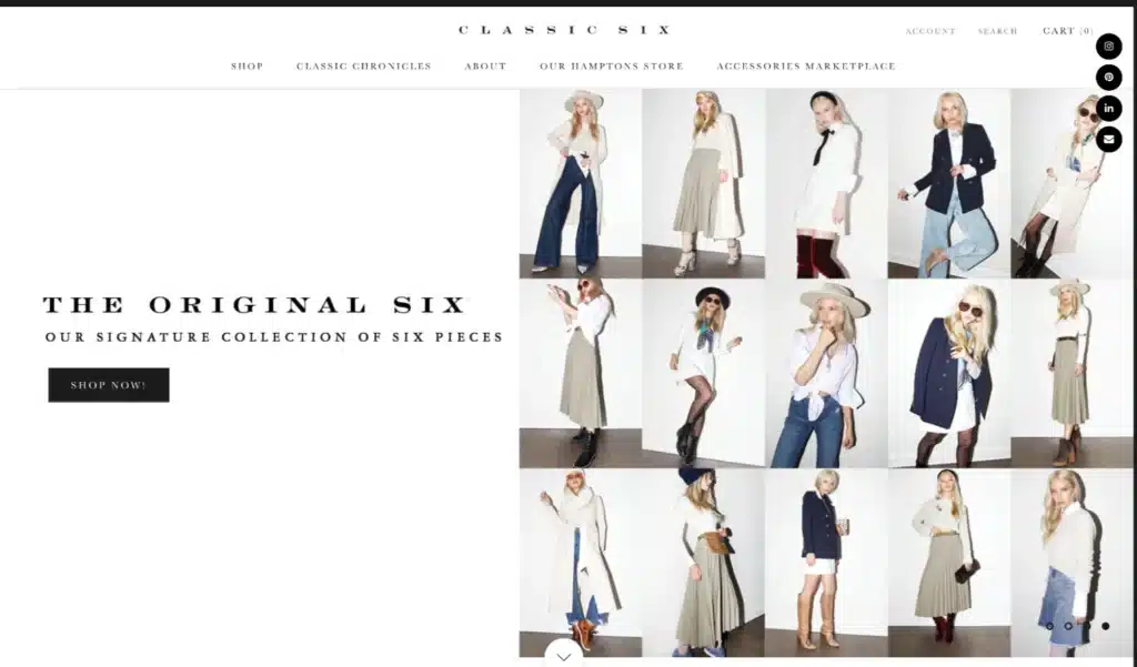 Classic Six Outfit Formulas