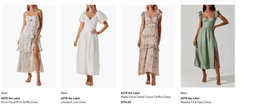 ASTR Dresses collection at Nordstrom