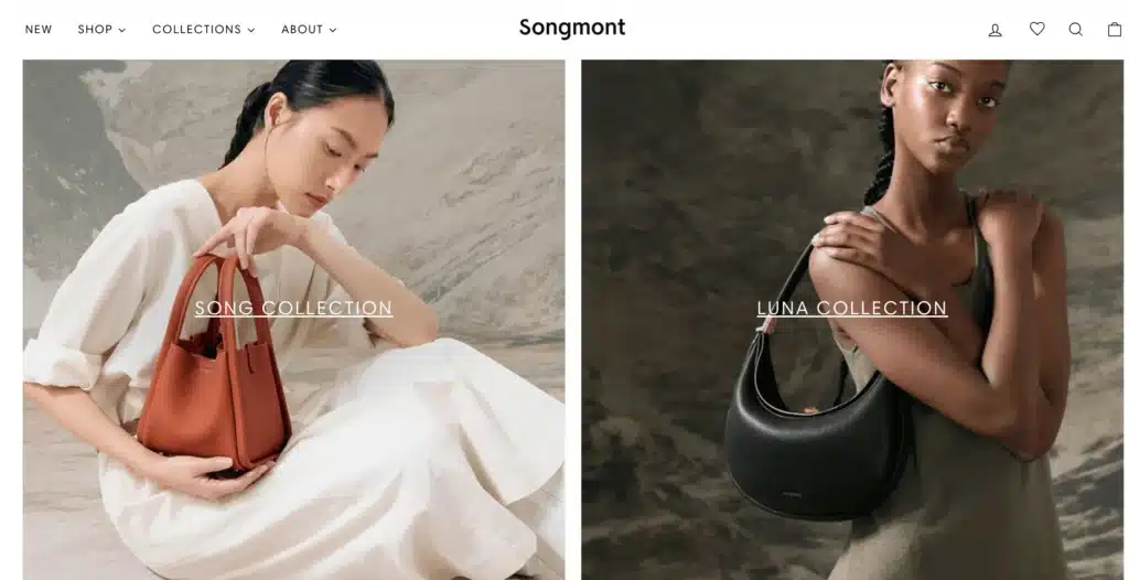 SONGMONT Luna and Song handbags 