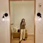 Woman in Jenni Kayne Cardigan
