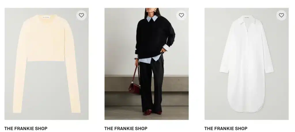 The Frankie Shop Minimalist Clothing
