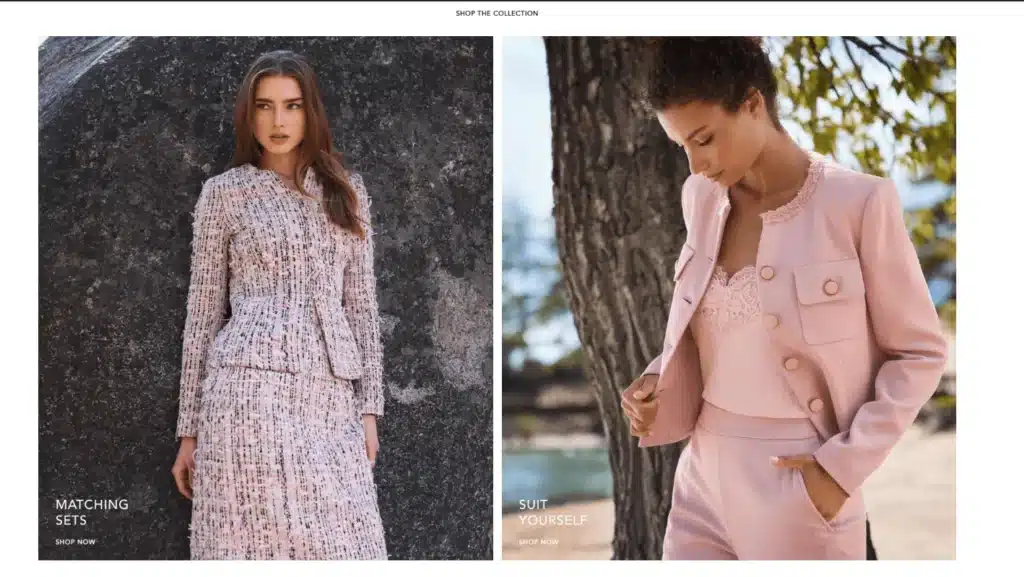 St. Johns old money brand womens tweed matching sets