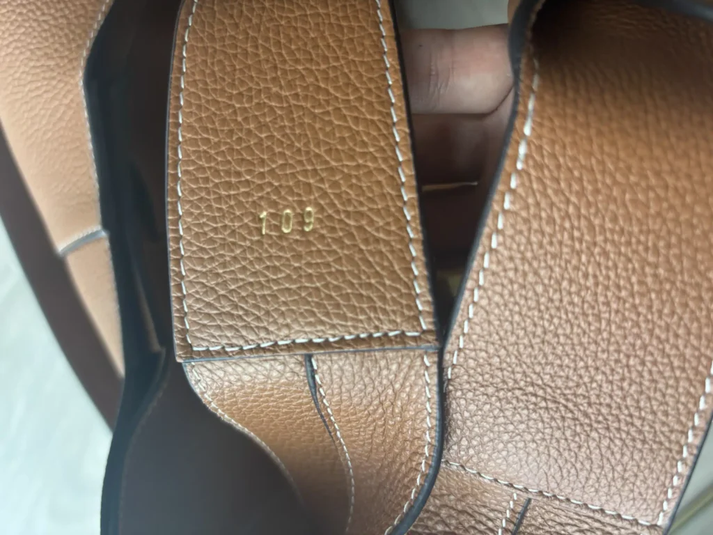 serial number on RSVP PARIS bag